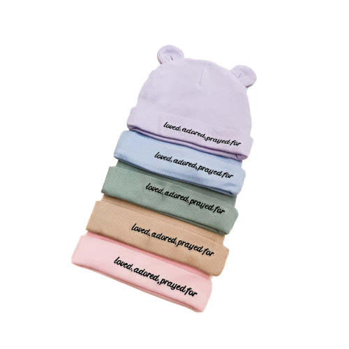 Loved, Adored, Prayed For Bear Beanie – OUR HOUSE ABOVE