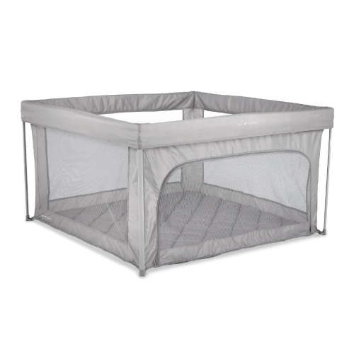 Baby Delight Playport Portable Playard, Spacious, Breathable & Travel Ready, Grey