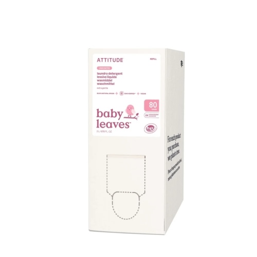 Baby Laundry Detergent 67.6 fl.oz. Refill - ATTITUDE | EWG Certified