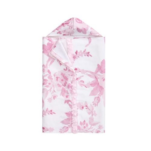 LoveShackFancy Damask Baby Beach Hooded Towel UPF 50+