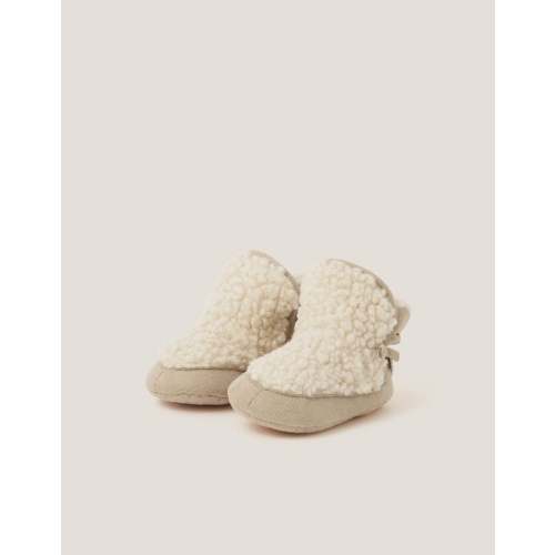 Baby Borg Booties Cream