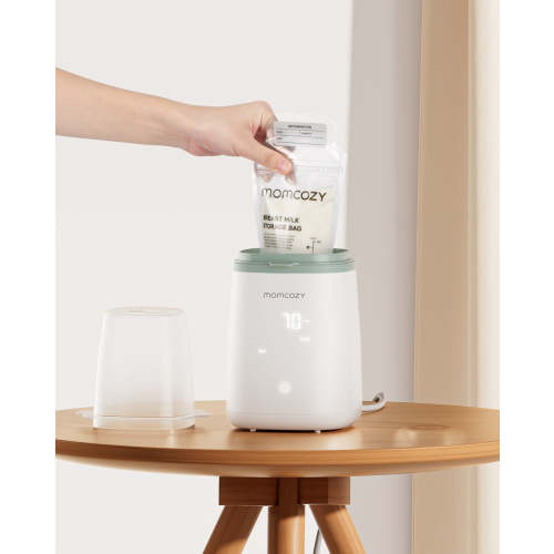 6-in-1 Fast Baby Bottle Warmer and 120 Count Breastmilk Storage Bags