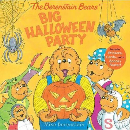 The Berenstain Bears' Big Halloween Party - by Mike Berenstain (Hardcover)