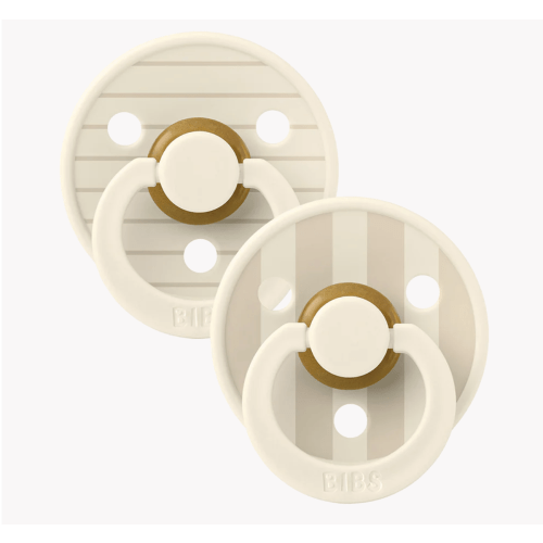 STUDIO Colour Pacifiers 2 Pack Pin - Ivory Vanilla Mix