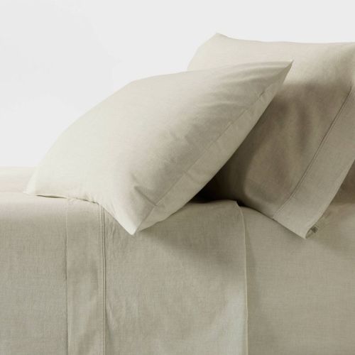 250 Thread Count Organic Percale Sheet Set - Threshold™