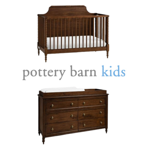 Pottery Barn Kids Baby Registry- Crib & Changing Table