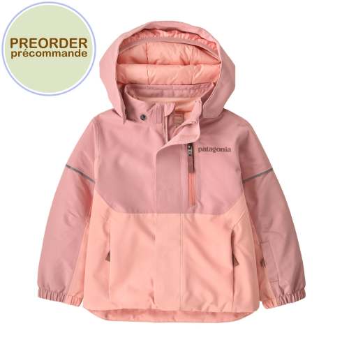 Manteau d'hiver recyclé | Snow pile - Fuzzy mauve