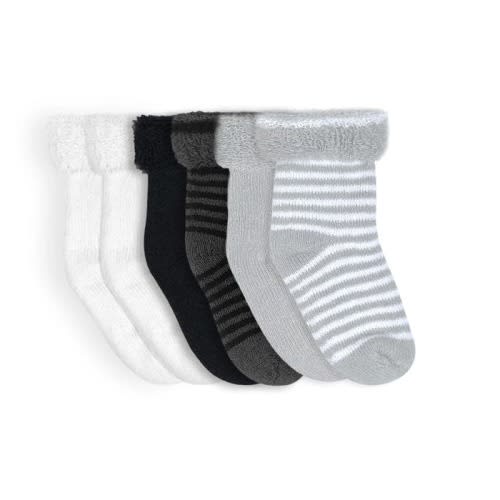 Terry Infant Socks (6 Pack)