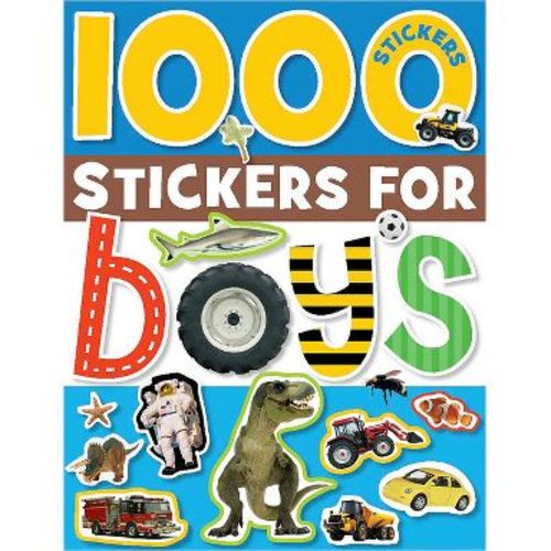 1000 Stickers for Boys - by Make Believe Ideas (Mixed Media Product)