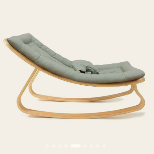 LEVO Baby Rocker in natural wood – Charlie Crane Paris