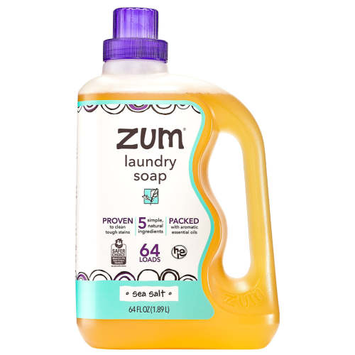 Zum Sea Salt Laundry Soap | 64oz. | Natural Scented Laundry Soap