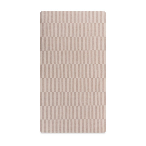 babyletto Cocoa Stripe Muslin Crib Sheet | Wayfair