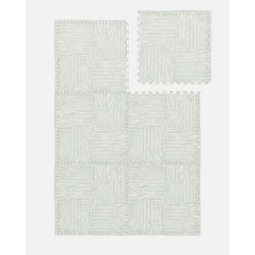 Play Mat - Sage Wickerwork / 4x6