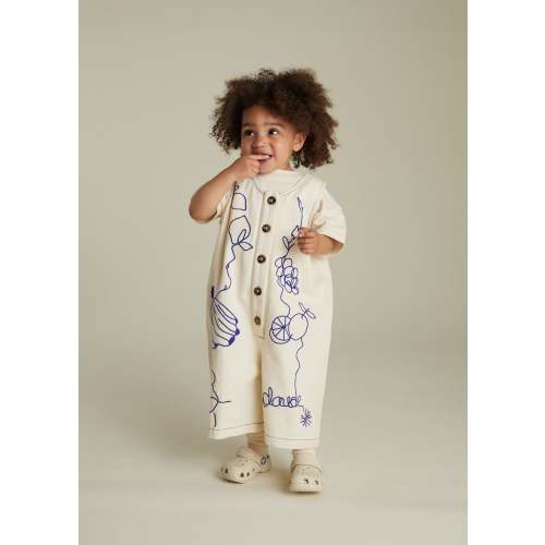 Cali Embroidered Overall