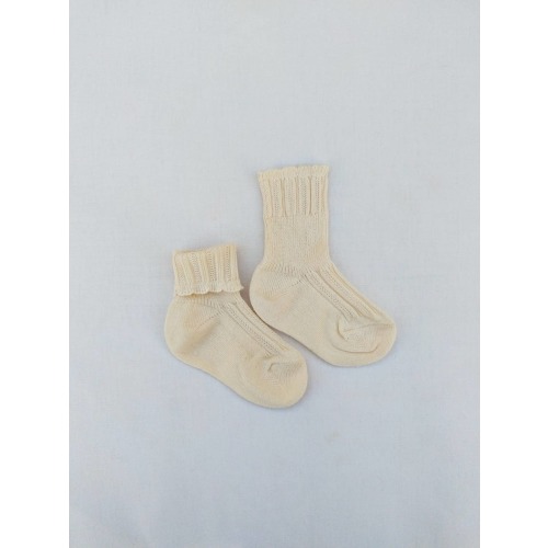 Lucia Organic Cotton Baby Socks – Woven Grace | Natural Fiber Clothing Boutique