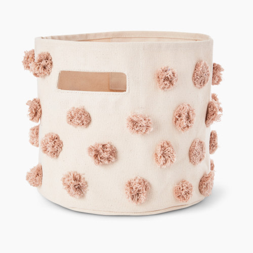 Petit Pehr Storage Pint - Rose Pink Pom Pom