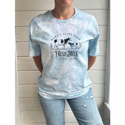 Mama's Dairy Farm Tie-Dye Comfort Tee