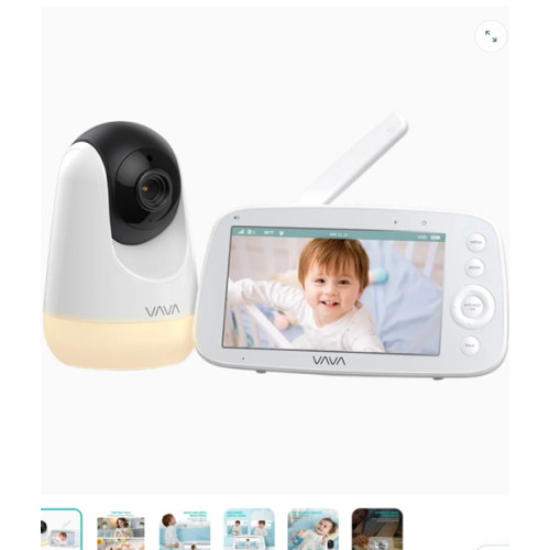 VAVA 720P 5" HD Video Baby Monitor PRO