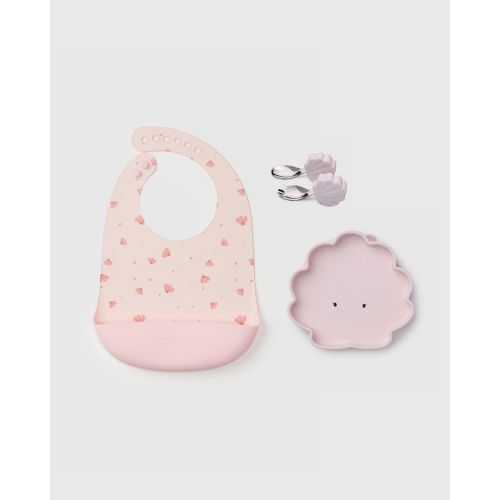 Baby Learning & Feeding Bundle - Seashells