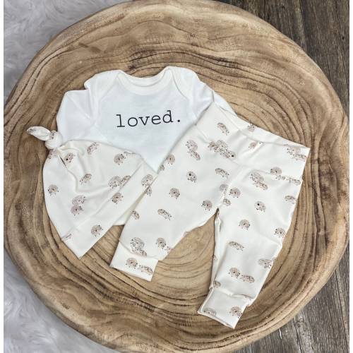 Gender neutral baby/Newborn baby Coming Home/Baby organic clothing/baby gift/Gender Neutral/Hedgehog organic Outfit/Premie baby