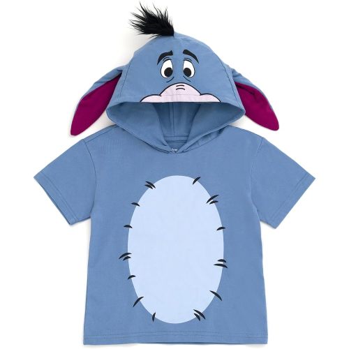 Disney Matching Family Cosplay Short Sleeve Hooded T-Shirt