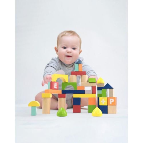 Leo & Friends Count and Spell Block 50-Piece Set