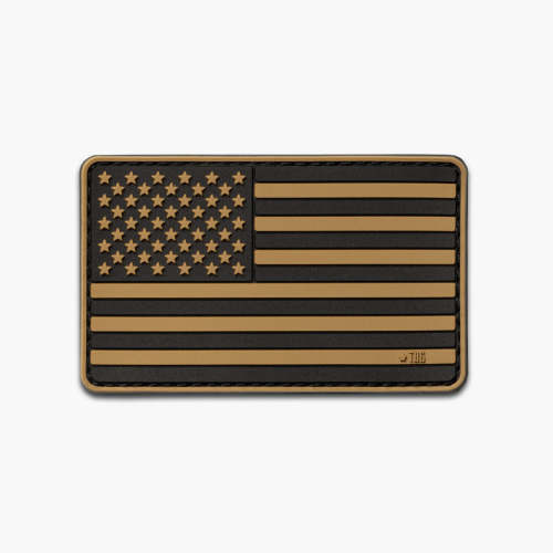 USA Flag Patch Military Diaper Bag by Tactical Baby Gear