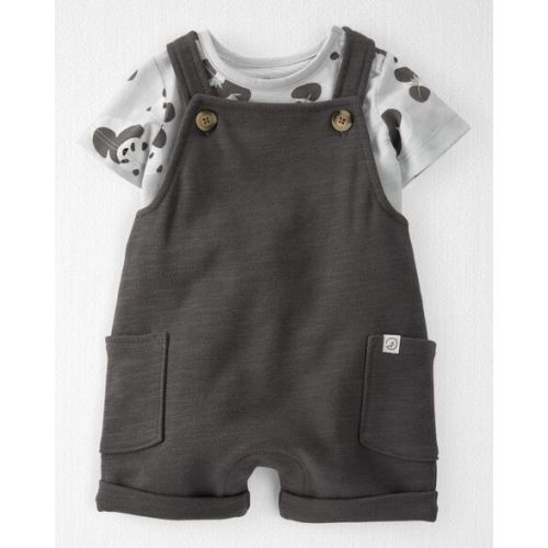 Baby 2-Piece Organic Cotton Shortall Set - Little Planet | Carter's
