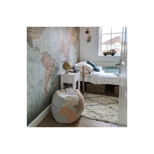 Pouf World Map, Medium