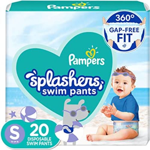 Pampers Splashers Swim Diapers Size S 20 Count