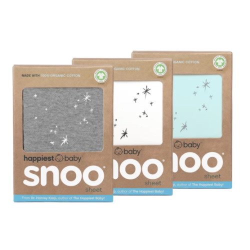 Cotton Baby Bassinet Fitted Sheets | SNOO – Happiest Baby