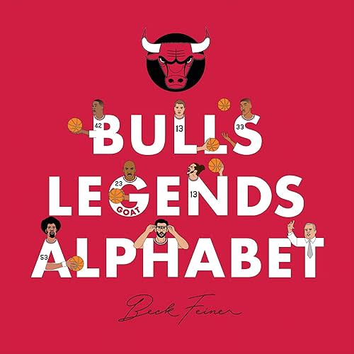 Bulls Legends Alphabet Hardcover – Picture Book, October 24, 2023