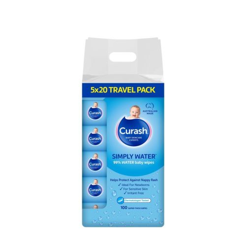 Curash Water Wipes 100 Pack