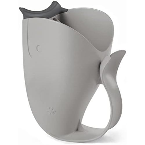 Skip Hop Baby Bath Rinse Cup MOBY Tear-free Waterfall Rinser Grey Age 0+