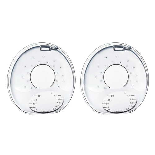 Ladybug Milk Collectors Breastmilk Catcher Wearable Nursing Cups for Breastfeeding Moms to Collect Leaky Breast Milk, Protect Sore Nipples, Made of Soft Food Grade Silicone