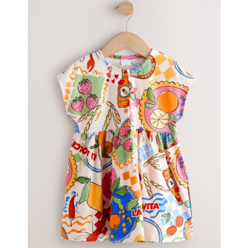 Bright Amalfi Jersey Dress