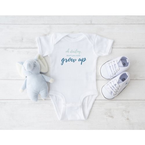 Oh Darling Don't You Ever Grow Up Song Quote Baby - Etsy