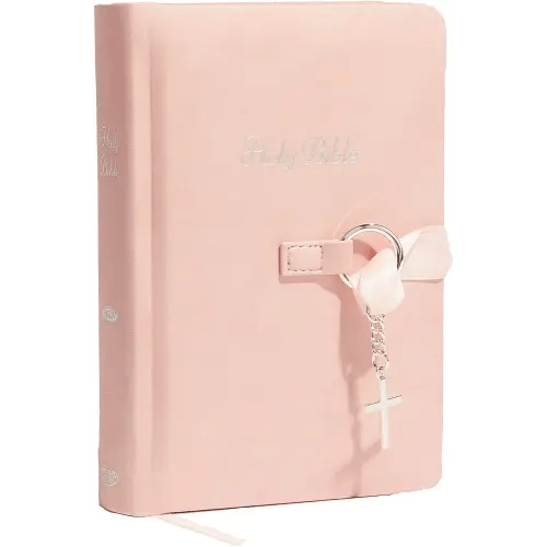 NKJV, Simply Charming Bible, Hardcover, Pink: Pink Edition