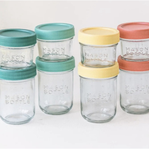 Breastmilk Storage Jar Set – Mason Bottle