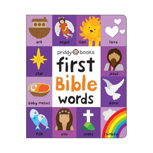 First 100 Bible Words Padded - By Roger Priddy ( Board Book )