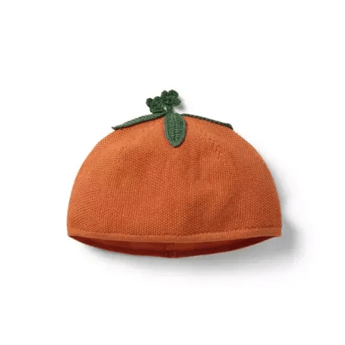 Baby Sweet Orange Baby Pumpkin Beanie by Janie and Jack