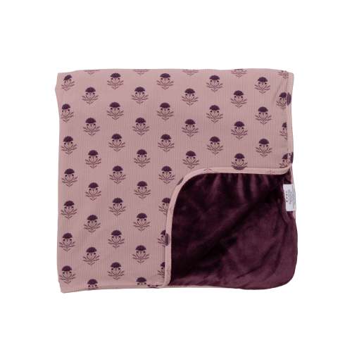 Folk Meadow Small Ribbed Toddler Blanket – Brave Little Ones