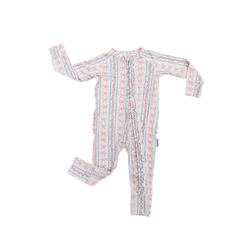 Ruffle Convertible Romper, 0-3M