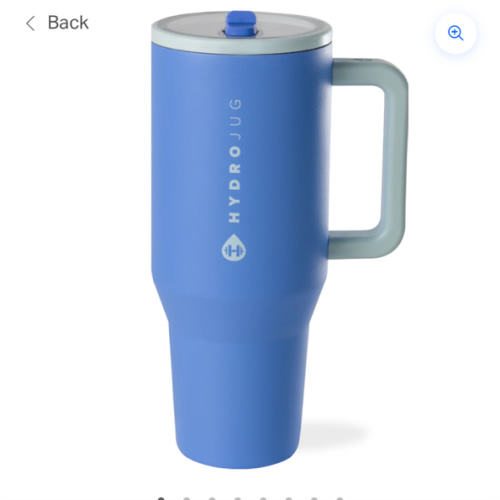 HydroJug Traveler 40oz – Riptide Insulated Tumbler