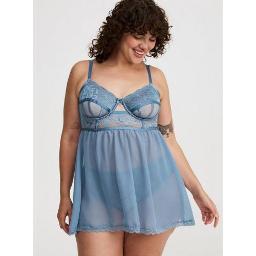 Underwire Bella Donna Lace Babydoll