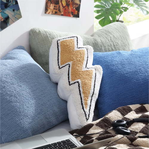 Mainstays 10" x 20" Lightning Bolt Decorative Pillow, Yellow