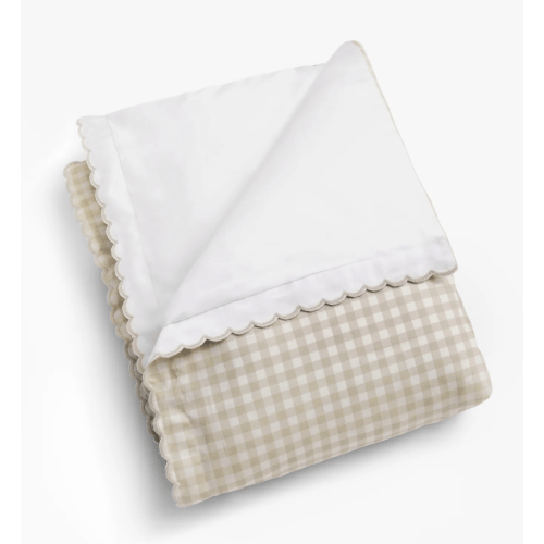 Gingham Baby Duvet - Beige
Cover + Insert
