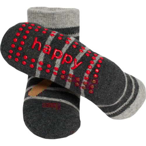 Levi Baby Boy Box 6 Pack, Multi - Sticky Be Socks | Maisonette