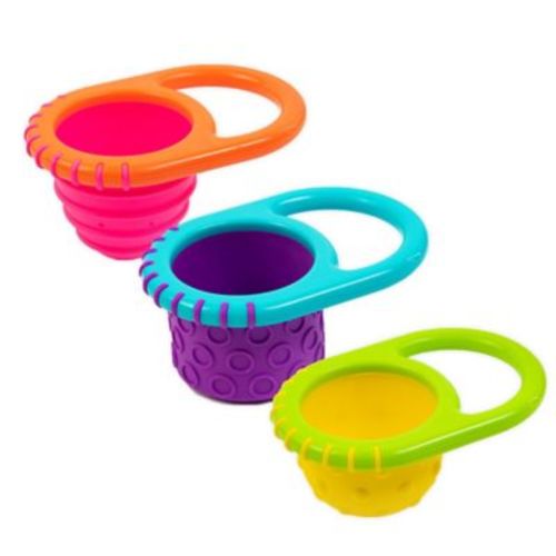 Sassy® 3-Pack Fill Cup Bath Toys - MULTI - 3 PACK