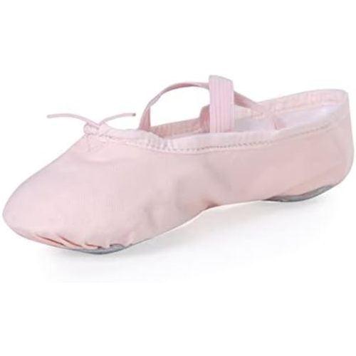 Stelle Canvas Ballet Shoes for Girls Dance Ballet Slippers Shoes(Toddler/Little/Big Kid/Women)